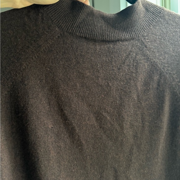Everlane Womens Brown Mock Neck Cashmere Sweater Size Med - Picture 5 of 5